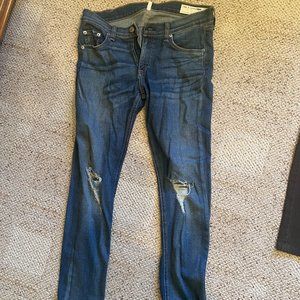 Rag and Bone Ripped Jeans